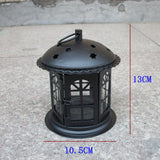 Moroccan Decor Antique Iron Star House Candlestick European Romantic Wedding Candle Holder Lantern Retro Home Decoration Sconce