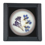 Dry flower scented candles soybean wax oil incense candle smoke-free