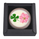 Dry flower scented candles soybean wax oil incense candle smoke-free