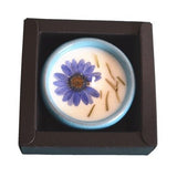 Dry flower scented candles soybean wax oil incense candle smoke-free