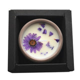 Dry flower scented candles soybean wax oil incense candle smoke-free