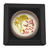 Dry flower scented candles soybean wax oil incense candle smoke-free
