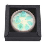 Dry flower scented candles soybean wax oil incense candle smoke-free