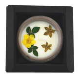 Dry flower scented candles soybean wax oil incense candle smoke-free