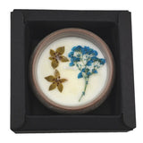 Dry flower scented candles soybean wax oil incense candle smoke-free