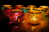Mosaic Candle Bowls