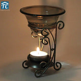 Iron Incense Burners Sweet Lamp Large Capacity Essential Oil Fragrance Furnace Scented Candle