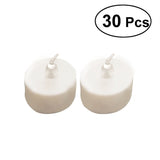 Flameless LED Tea Light Candles Battery Powered Unscented Realistic and Bright Flickering Candle Lamp