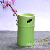 Unglazed Ware White Ceramic Scent Essential Aromatherapy Oil Burner Diffuser Aroma Porcelain Home Candle Oil Incense Burner M $