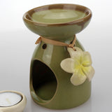 Ceramic Fragrance Oil Burners Lavender Aromatherapy Scent Candle Essential Candle Essential Gift 3 Color Incense Burner E $