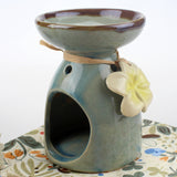 Ceramic Fragrance Oil Burners Lavender Aromatherapy Scent Candle Essential Candle Essential Gift 3 Color Incense Burner E $