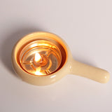 Ceramic Fragrance Oil Burners Lavender Aromatherapy Scent Candle Essential Candle Essential Gift 3 Color Incense Burner E $